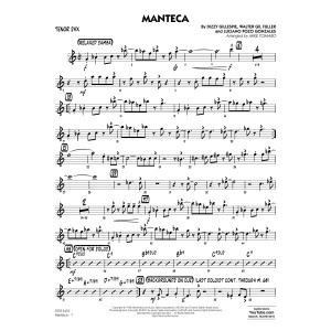 Manteca (arr. Mike Tomaro) - Tenor Sax
