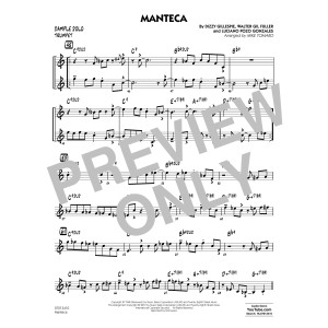 Manteca (arr. Mike Tomaro) - Sample Solo - Trumpet