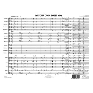 In Your Own Sweet Way (arr. John Wasson) - Conductor Score (Full Score)