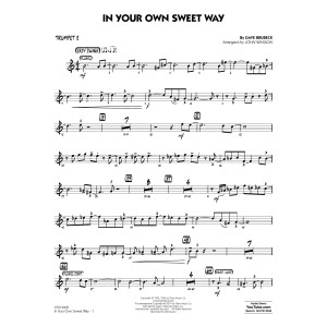In Your Own Sweet Way (arr. John Wasson) - Trumpet 2