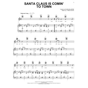 Santa Claus Is Comin' To Town