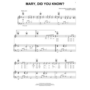 Mary, Did You Know?