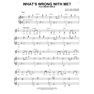 What's Wrong With Me? (from Mean Girls: The Broadway Musical)