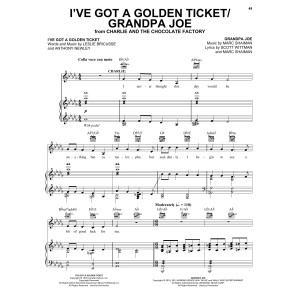 I've Got A Golden Ticket / Grandpa Joe (from Charlie And The Chocolate Factory)