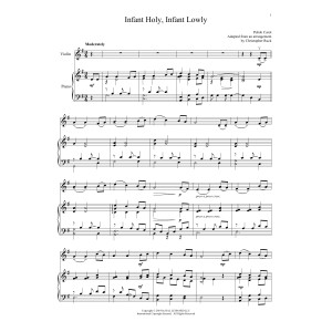 Infant Holy, Infant Lowly