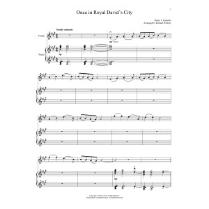 Once In Royal David's City