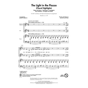 The Light In The Piazza (Choral Highlights) (arr. John Purifoy)