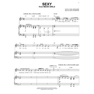 Sexy (from Mean Girls: The Broadway Musical)
