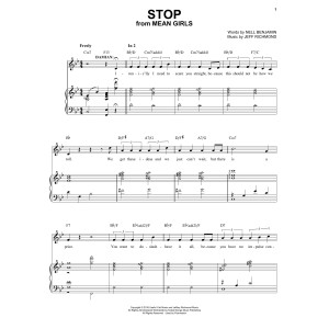 Stop (from Mean Girls: The Broadway Musical)