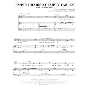 Empty Chairs At Empty Tables (from Les Miserables)