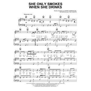 She Only Smokes When She Drinks