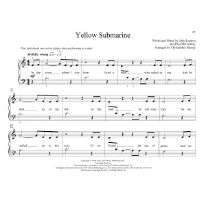 Yellow Submarine (arr. Christopher Hussey)