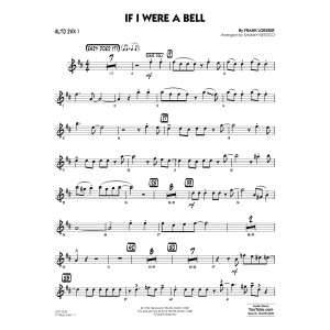 If I Were a Bell (arr. Sammy Nestico) - Alto Sax 1