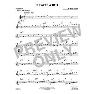 If I Were a Bell (arr. Sammy Nestico) - C Solo Sheet
