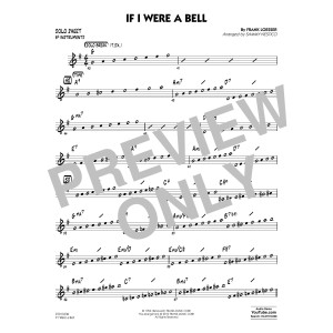If I Were a Bell (arr. Sammy Nestico) - Bb Solo Sheet
