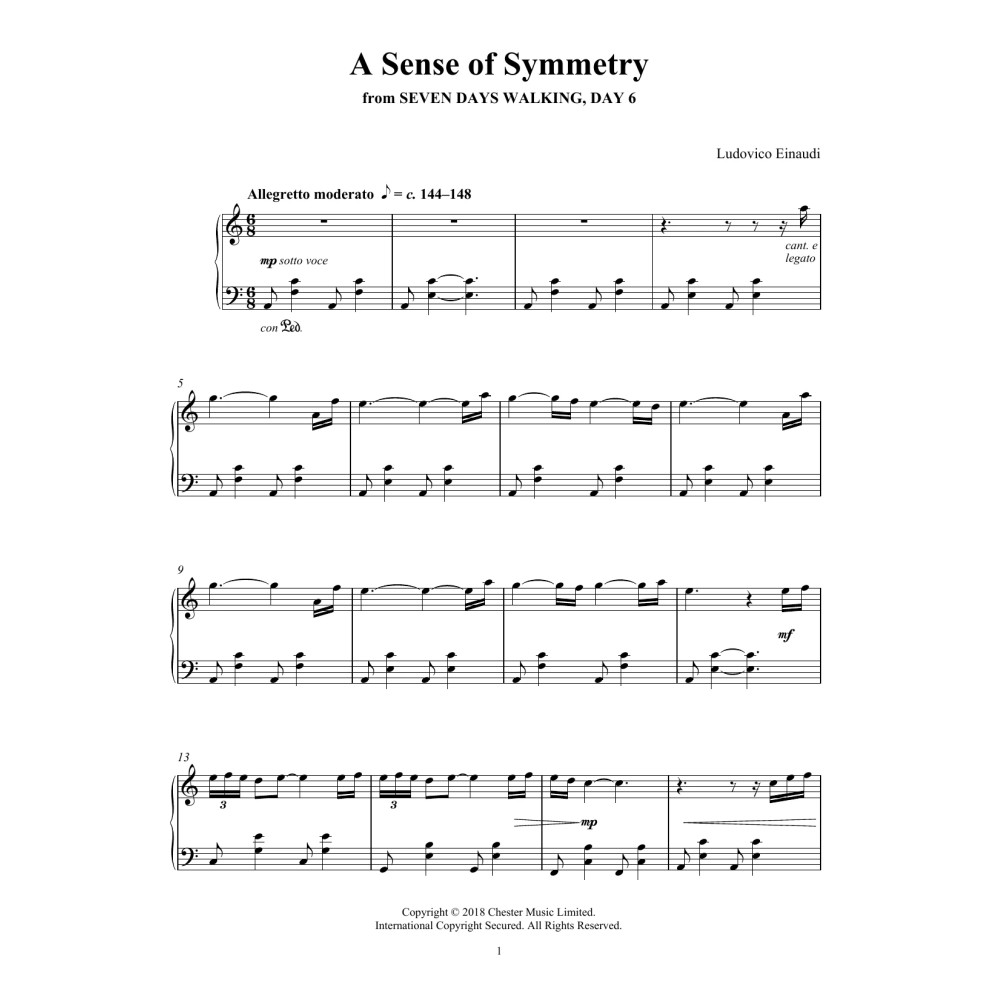 A Sense Of Symmetry (from Seven Days Walking: Day 6)