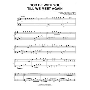 God Be With You Till We Meet Again (arr. Paul Cardall)