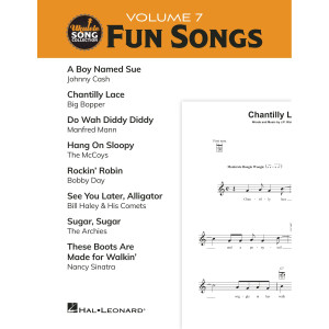 Ukulele Song Collection, Volume 7: Fun Songs