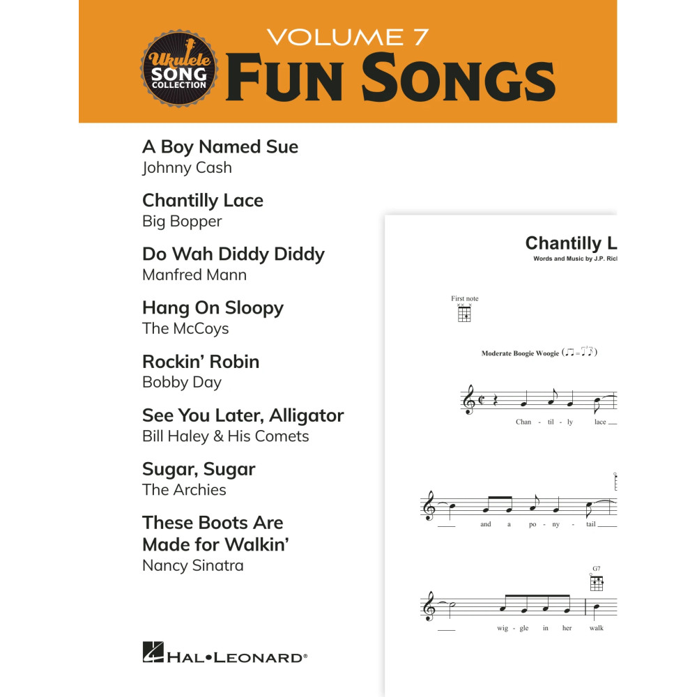 Ukulele Song Collection, Volume 7: Fun Songs