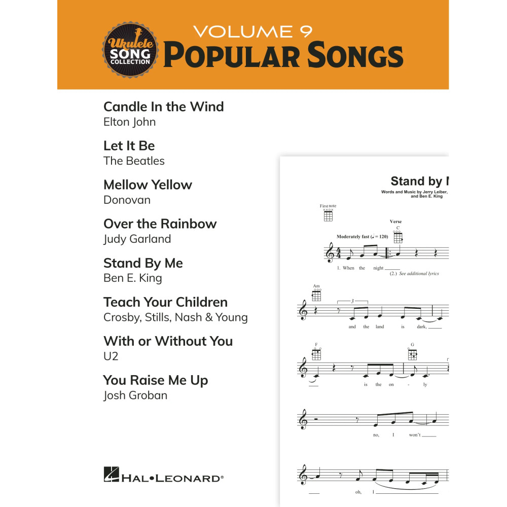 Ukulele Song Collection, Volume 9: Popular Songs