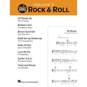 Ukulele Song Collection, Volume 3: Rock & Roll