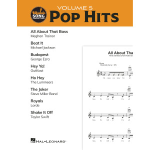 Ukulele Song Collection, Volume 5: Pop Hits