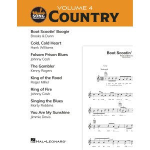 Ukulele Song Collection, Volume 4: Country