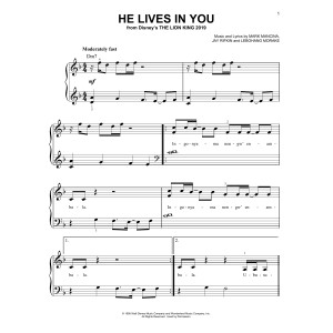 He Lives In You (from The Lion King 2019)