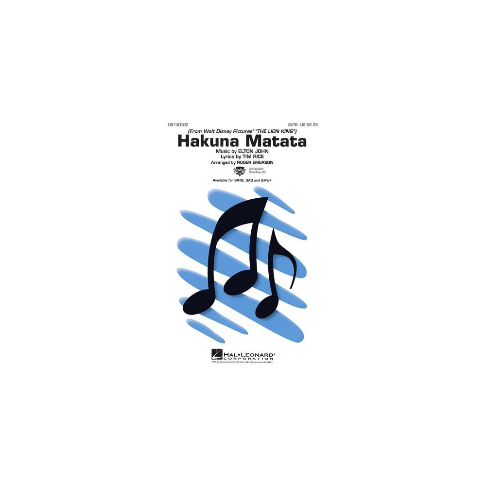 Hakuna Matata (from The Lion King) (arr. Roger Emerson)