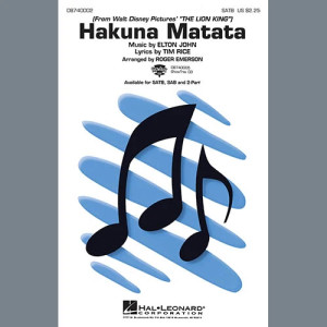 Hakuna Matata (from The Lion King) (arr. Roger Emerson)