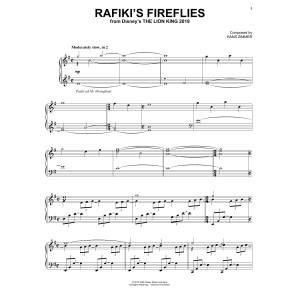 Rafiki's Fireflies (from The Lion King 2019)