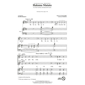 Hakuna Matata (from The Lion King) (arr. Roger Emerson)