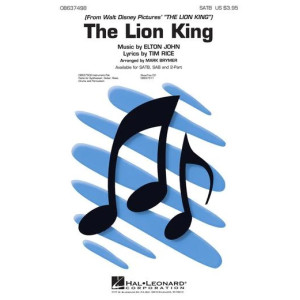 The Lion King (Medley) (arr. Mark Brymer) - Synthesizer