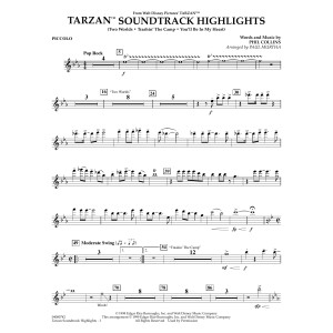 Tarzan Soundtrack Highlights (from Disney's Tarzan) (arr. Paul Murtha) - Piccolo
