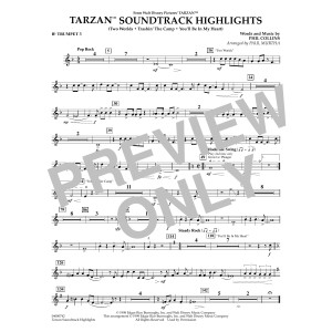 Tarzan Soundtrack Highlights (from Disney's Tarzan) (arr. Paul Murtha) - Bb Trumpet 3