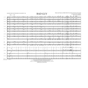 Bad Guy (arr. Jay Dawson) - Conductor