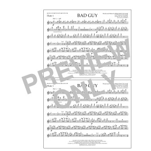 Bad Guy (arr. Jay Dawson) - Flute 1