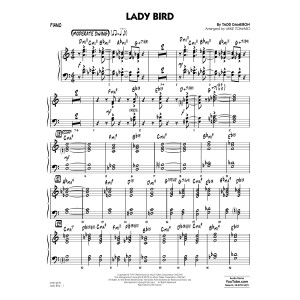 Lady Bird (arr. Mike Tomaro) - Piano