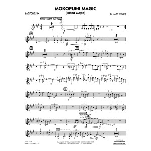 Mokopuni Magic (Island Magic) - Baritone Sax