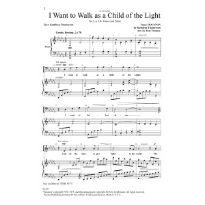 I Want To Walk As A Child Of The Light (arr. Tom Trenney)