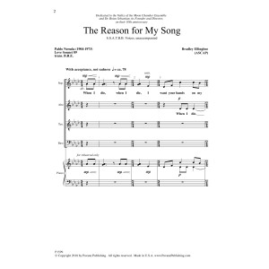 The Reason For My Song