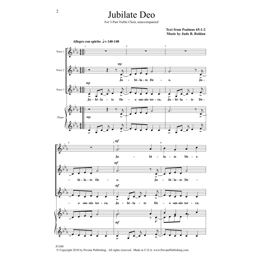 Jubilate Deo