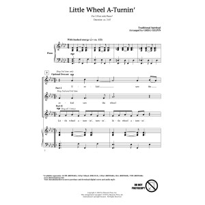 Little Wheel A-Turnin' (arr. Greg Gilpin)