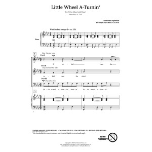 Little Wheel A-Turnin' (arr. Greg Gilpin)