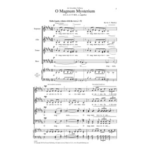 O Magnum Mysterium