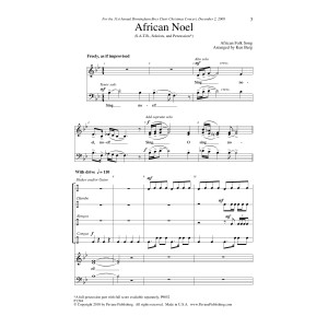 African Noel (arr. Ken Berg)