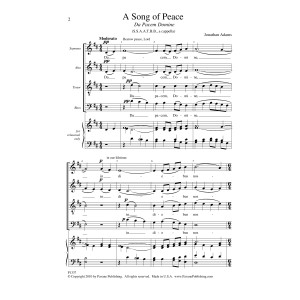 A Song Of Peace (Da Pacem Domine)
