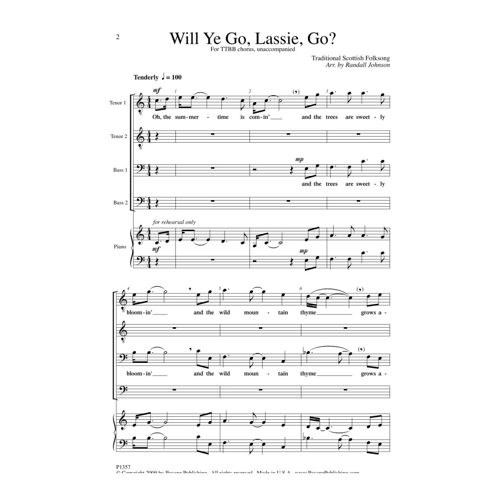 Will Ye Go, Lassie, Go?