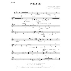 A Journey To Hope (A Cantata Inspired By Spirituals) - Bb Clarinet 2