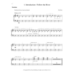 The Journey of Harriet Tubman (for SSAA) - Marimba